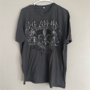 EUC Def Leppard 2011 tour tee
